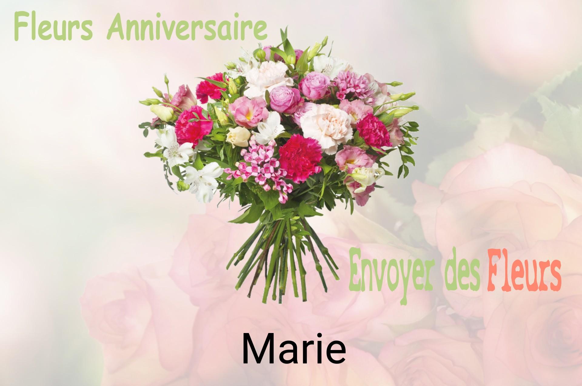 Bouquet de fleurs d’anniversaire livré à Marie